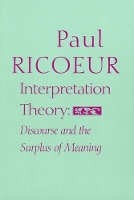 Book Cover for Interpretation Theory by Paul Ricoeur