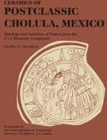 Book Cover for Ceramics of Postclassic Cholula, Mexico by Geoffrey G. McCafferty