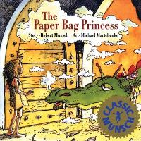 Book Cover for The Paper Bag Princess (Annikin Miniature Edition) by Robert Munsch