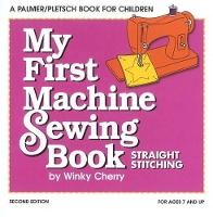 Book Cover for My First Machine Sewing Book KIT by Winky Cherry