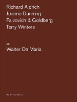 Book Cover for Artists on Walter De Maria by Richard Aldrich