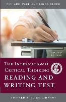 Book Cover for The International Critical Thinking Reading and Writing Test by Richard Paul, Linda Elder