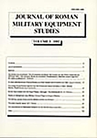 Book Cover for Journal of Roman Military Equipment Studies 1992 by M. C. Bishop