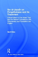 Book Cover for Ibn Al-Jazzar on Forgetfulness and Its Treatment by G Bos