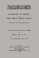 Book Cover for Al-Kitab Al-Aqdas or The Most Holy Book by E Elder, Mirza Husayn, W McE Miller