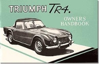 Book Cover for Triumph Owners' Handbook: Tr4 Part No. 510326 by Brooklands Books Ltd