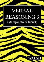 Book Cover for Verbal Reasoning 3 by Mary Walsh, Barbara Walsh