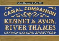 Book Cover for Pearson's Canal Companion - Kennet & Avon, River Thames by Michael Pearson