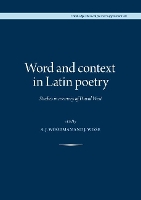 Book Cover for Word and Context in Latin Poetry by A. J. Woodman