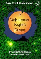 Book Cover for A Midsummer Night's Dream by William Shakespeare