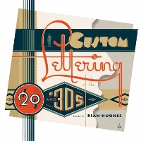 Book Cover for Custom Lettering Of The 20s And 30s by Rian Hughes