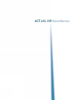 Book Cover for Actual Air by David Berman