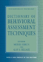 Book Cover for Dictionary of Behavioral Assessment Techniques by Michel Hersen