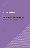 Book Cover for Are the Humanities Inconsequent? by Jerome J. McGann