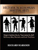 Book Cover for Historical European Martial Arts in its Context by Richard Marsden