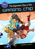 Book Cover for The Desperate Case of the Diamond Chip by Pendred Noyce