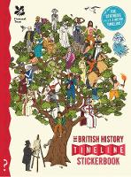 Book Cover for The British History Timeline Stickerbook by Christopher Lloyd