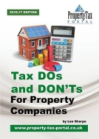 Book Cover for Tax DOs and DON'Ts for Property Companies by Lee Sharpe