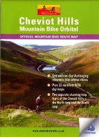 Book Cover for Cheviot Hills Mountain Bike Orbital Map by Ted Liddle