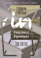 Book Cover for Topics in Functional Equations by Titu Andreescu, Iurie Boreico, Oleg Mushkarov, Nikolai Nikolov