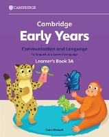 Book Cover for Cambridge Early Years Communication and Language for English as a Second Language Learner's Book 3A by Claire Medwell