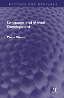 Book Cover for Language and Mental Development by Pierre Oléron