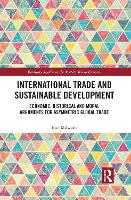 Book Cover for International Trade and Sustainable Development by Bob Milward