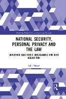 Book Cover for National Security, Personal Privacy and the Law by Sybil Sharpe