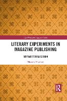 Book Cover for Literary Experiments in Magazine Publishing by Thomas Lloyd Vranken