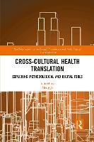 Book Cover for Cross-Cultural Health Translation by Meng Ji