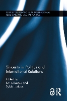 Book Cover for Sincerity in Politics and International Relations by Sorin Baiasu