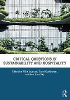 Book Cover for Critical Questions in Sustainability and Hospitality by Willy Legrand