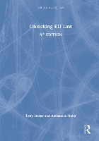 Book Cover for Unlocking EU Law by Tony Storey, Alexandra Pimor