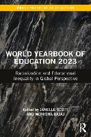 Book Cover for World Yearbook of Education 2023 by Janelle Scott