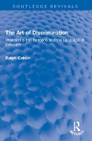 Book Cover for The Art of Discrimination by Ralph Cohen