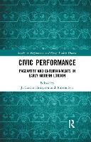 Book Cover for Civic Performance by J. Caitlin Finlayson