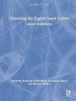 Book Cover for Unlocking the English Legal System by Tom (University of Sussex, UK) Frost, Rebecca (Nottingham Trent University, UK) Huxley-Binns, Jacqueline Martin, Shane Mithani