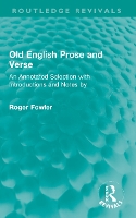 Book Cover for Old English Prose and Verse by Roger Fowler