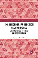 Book Cover for Shareholder Protection Reconsidered by Georgios Zouridakis