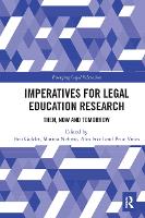 Book Cover for Imperatives for Legal Education Research by Ben Golder