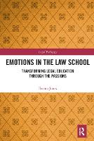 Book Cover for Emotions in the Law School by Emma Jones