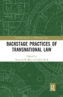 Book Cover for Backstage Practices of Transnational Law by Lianne J.M. Boer