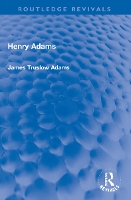 Book Cover for Henry Adams by James Truslow Adams