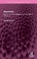 Book Cover for Mannerism (Vol. I and II) by Arnold Hauser