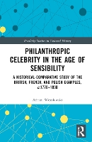 Book Cover for Philanthropic Celebrity in the Age of Sensibility by Adrian Jagiellonian University, Poland Wesoowski