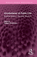 Book Cover for Vocabularies of Public Life by Robert Wuthnow