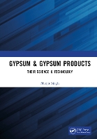 Book Cover for Gypsum & Gypsum Products by Manjit Singh