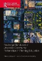 Book Cover for Routledge Handbook of University-Community Partnerships in Planning Education by Megan E Heim LaFrombois