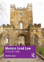 Book Cover for Modern Land Law by Martin Dixon