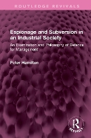 Book Cover for Espionage and Subversion in an Industrial Society by Peter Hamilton